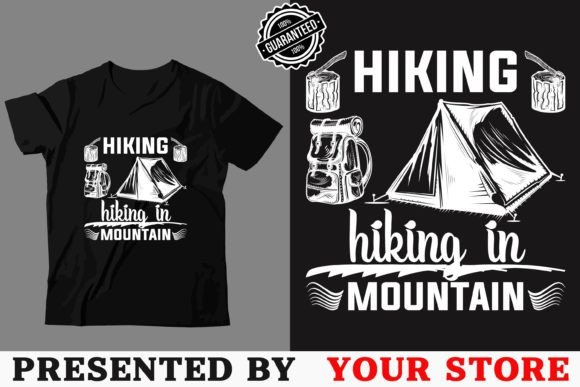 Conquer the Peaks: Mastering Hiking T-shirt Design & Graphic Templates
