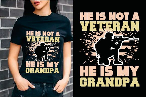 Crafting Patriotic Designs with the Veteran T-shirt Design Graphic