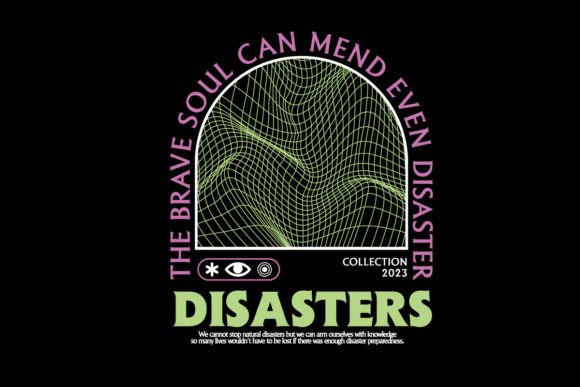 Disaster Streetwear Graphic Design: Bold Urban Aesthetics