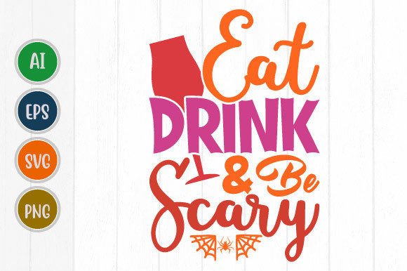 Eat Drink and Be Scary: A Halloween Graphic for Every Creator