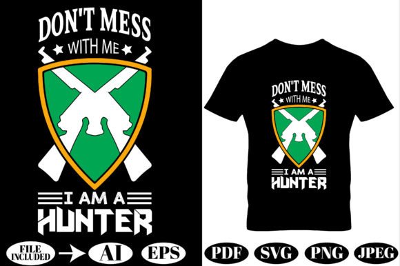 Hunting T-Shirt Design Vector Graphic: A Designer's Take