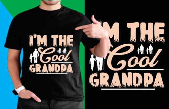 More Than a Graphic: Crafting Stories with the Grandpa T-Shirt Design