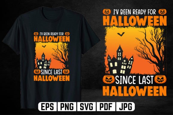 Since Last Halloween T-Shirt Graphic: A Designer's Take on This Spooky Template