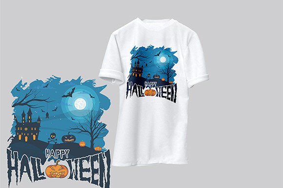 Unleash Spooky Creativity with Halloween T-Shirt Design Graphics