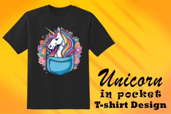Unleash Your Brand's Charm with Free Pocket Unicorn Lover PNG Graphic