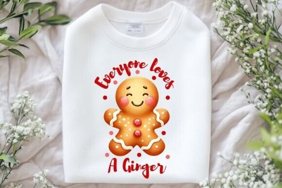 Watercolor Cute Gingerbread Graphic Png: Design Sweetness